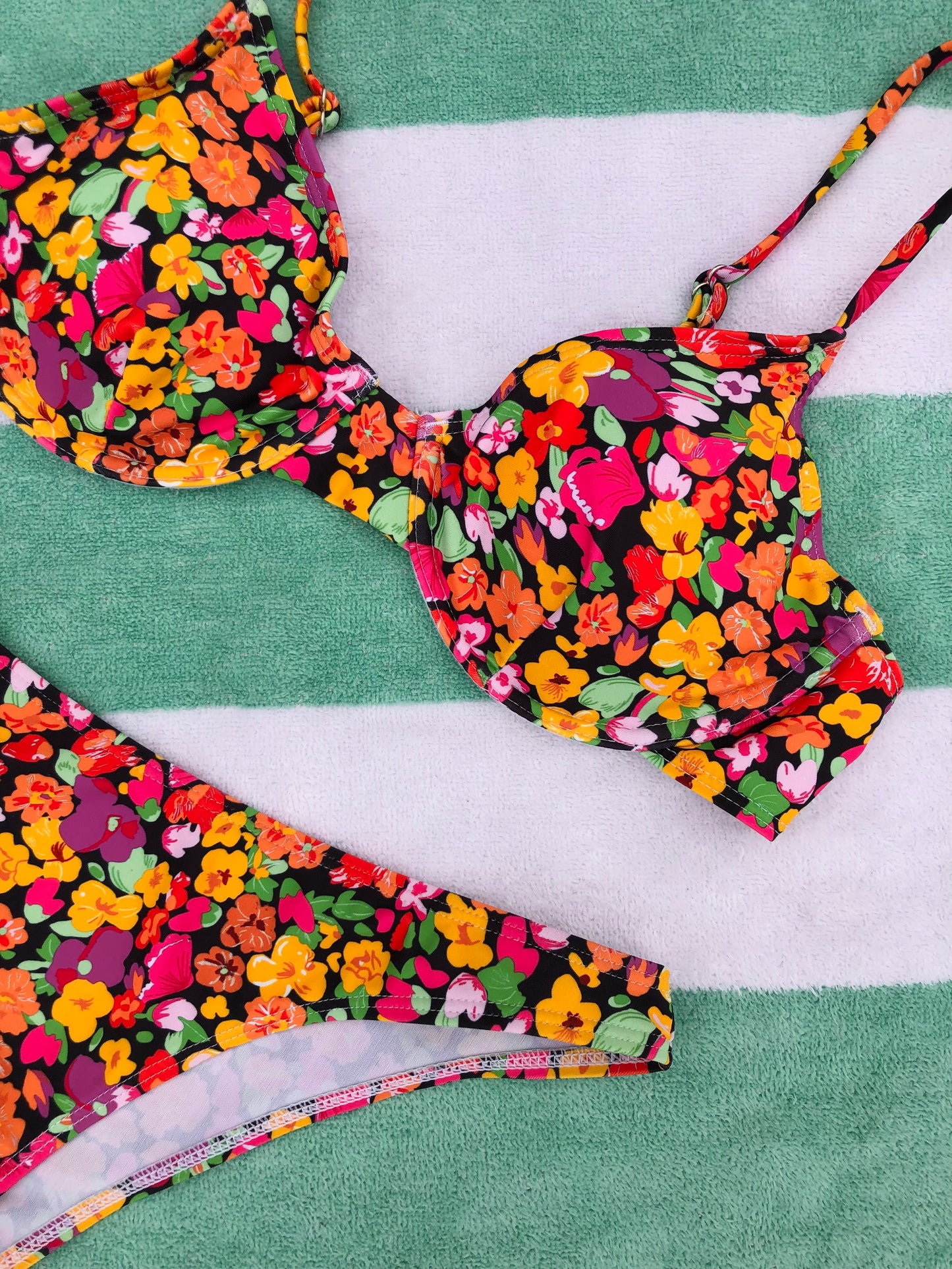 Vibrant Mini Florals Bikini