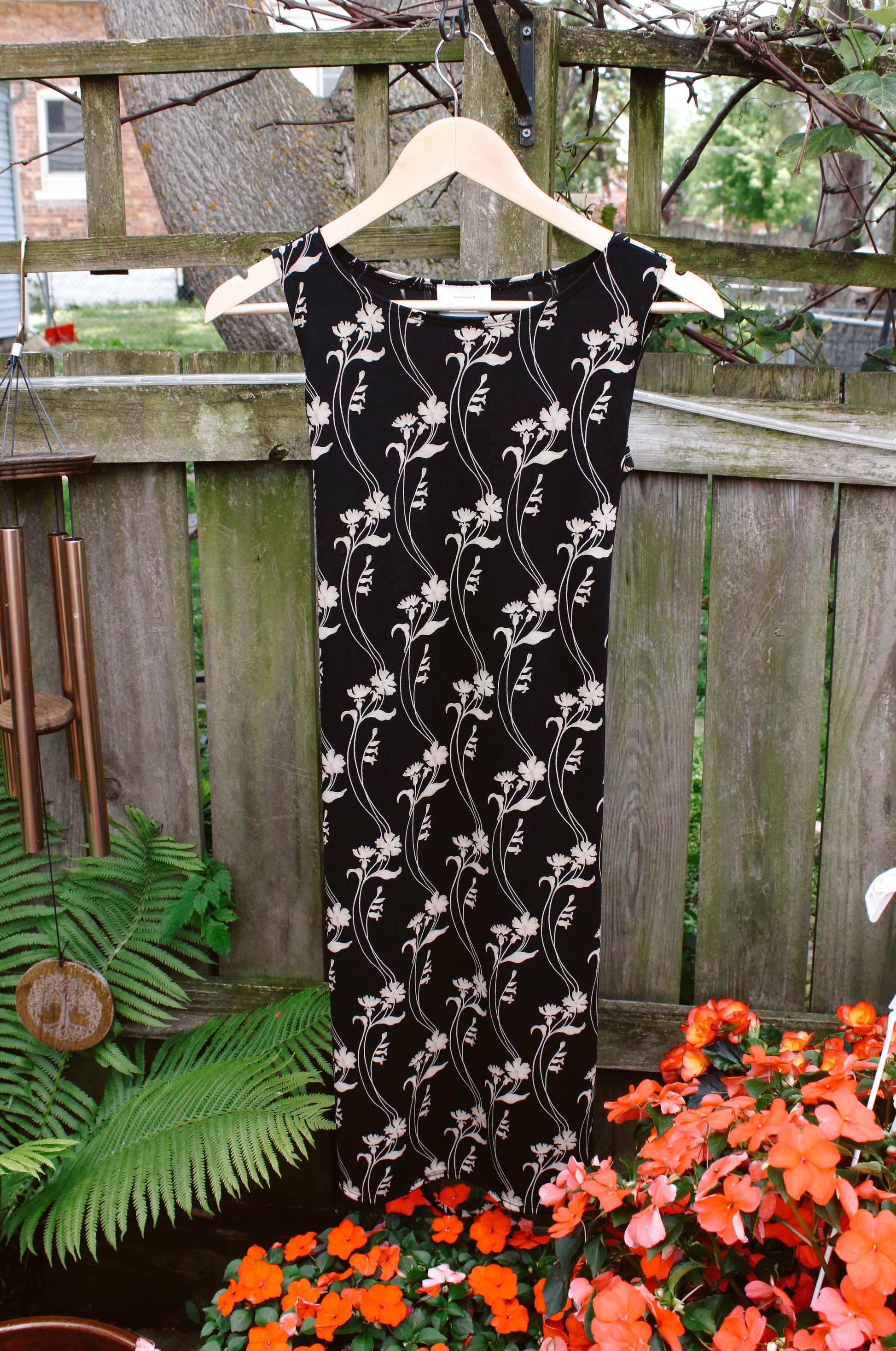 90s Ann Taylor Loft Floral Dress