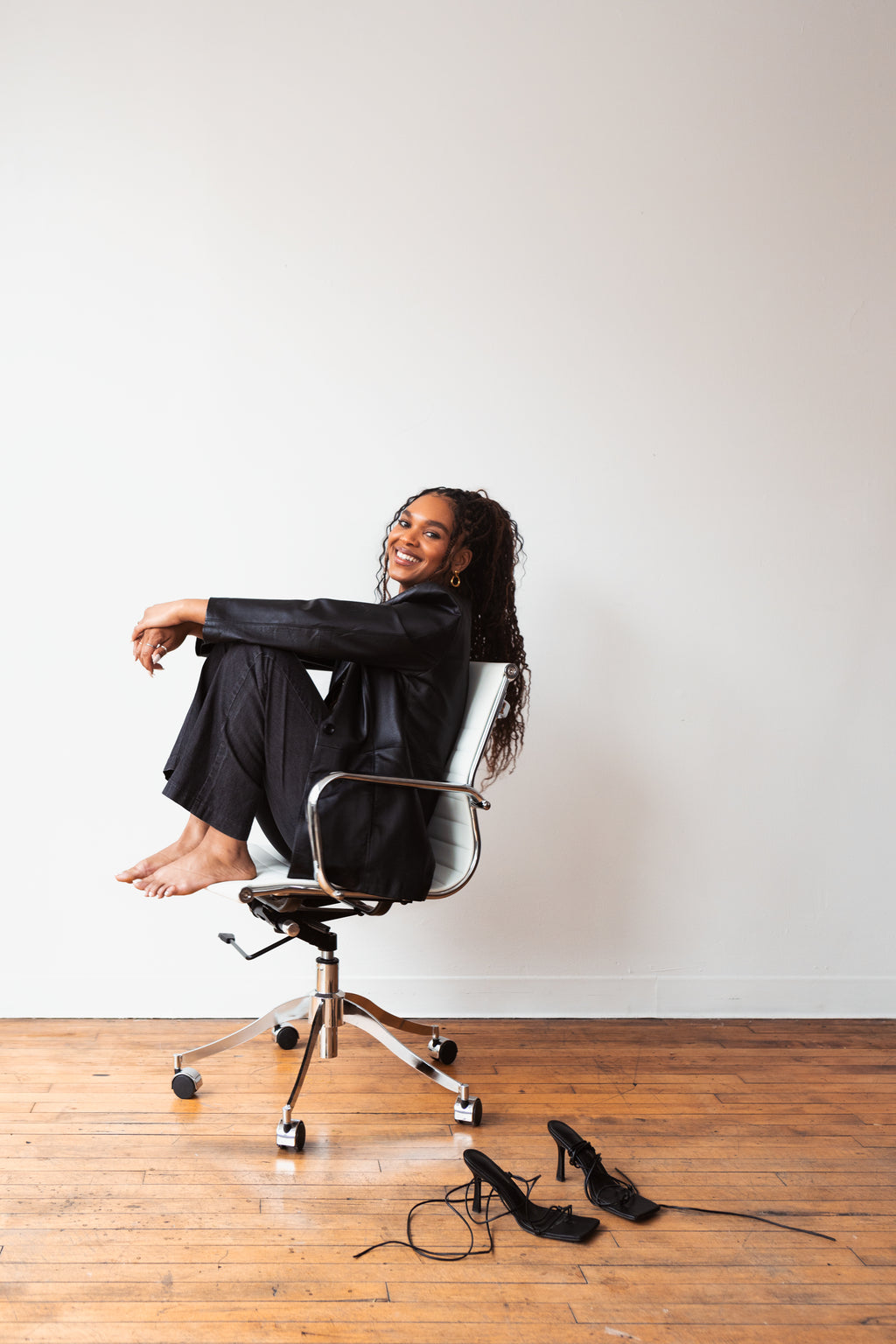 Dialougue Perfect Leather Jacket Blazer