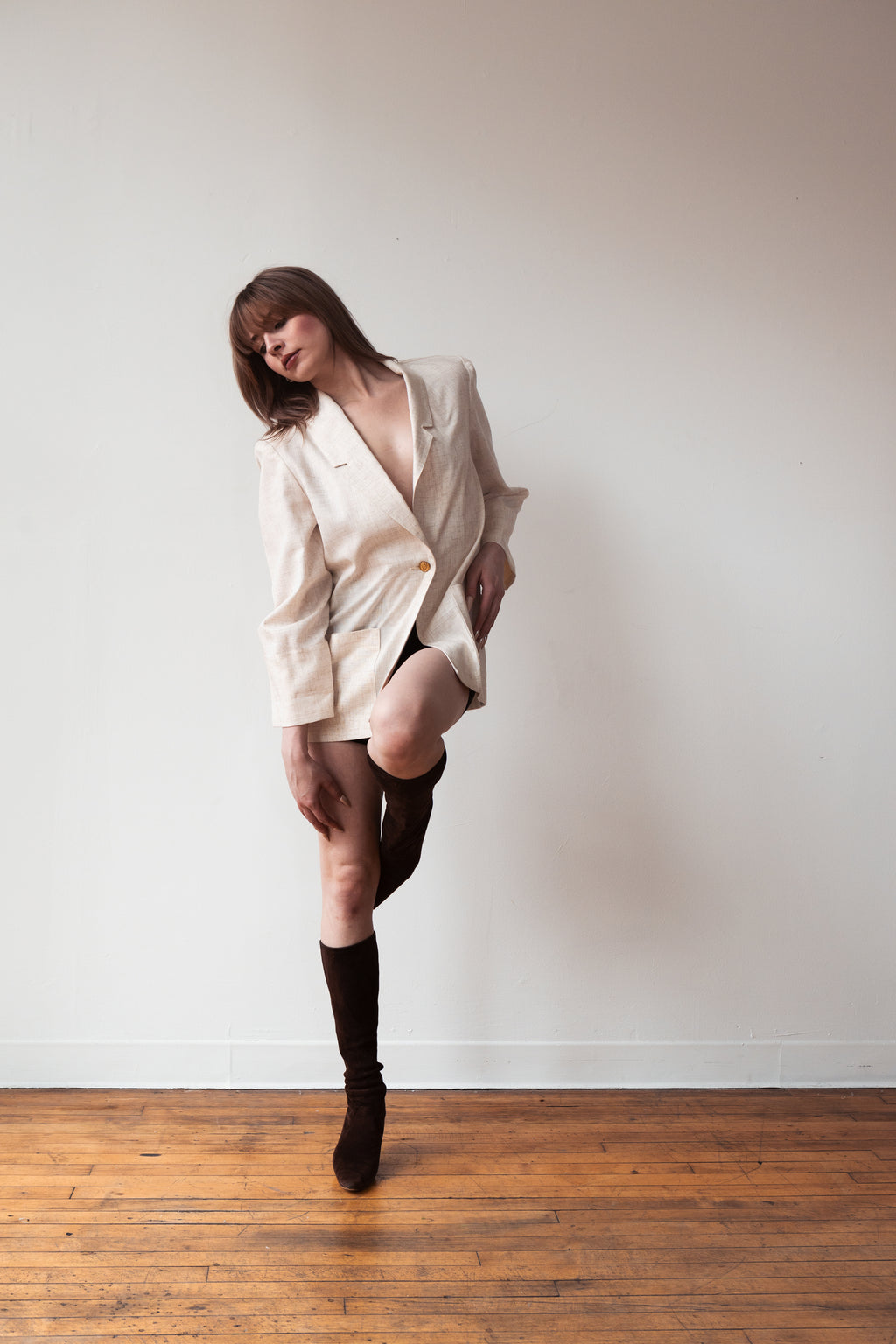 The Perfect Linen Blazer