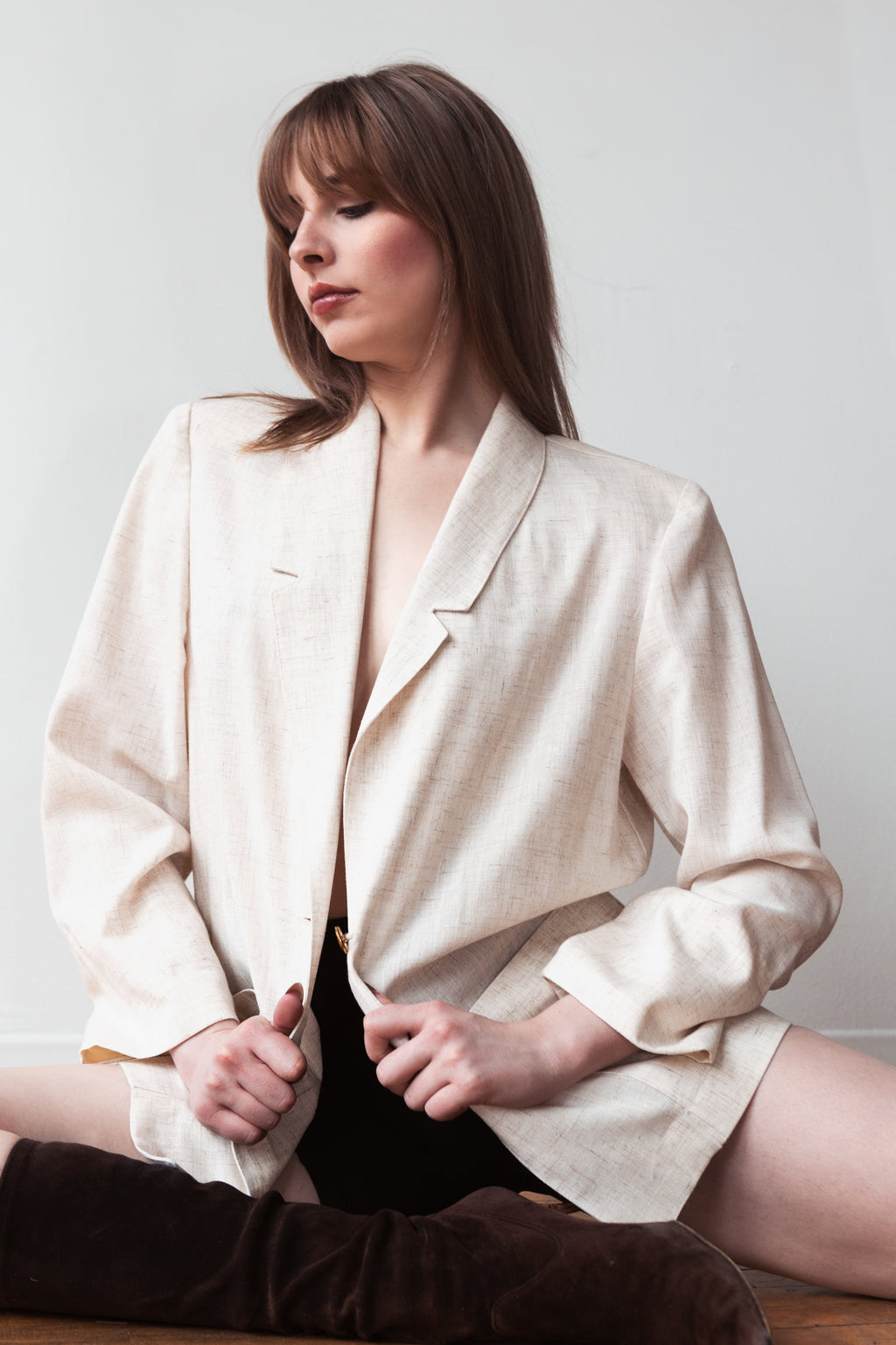 The Perfect Linen Blazer
