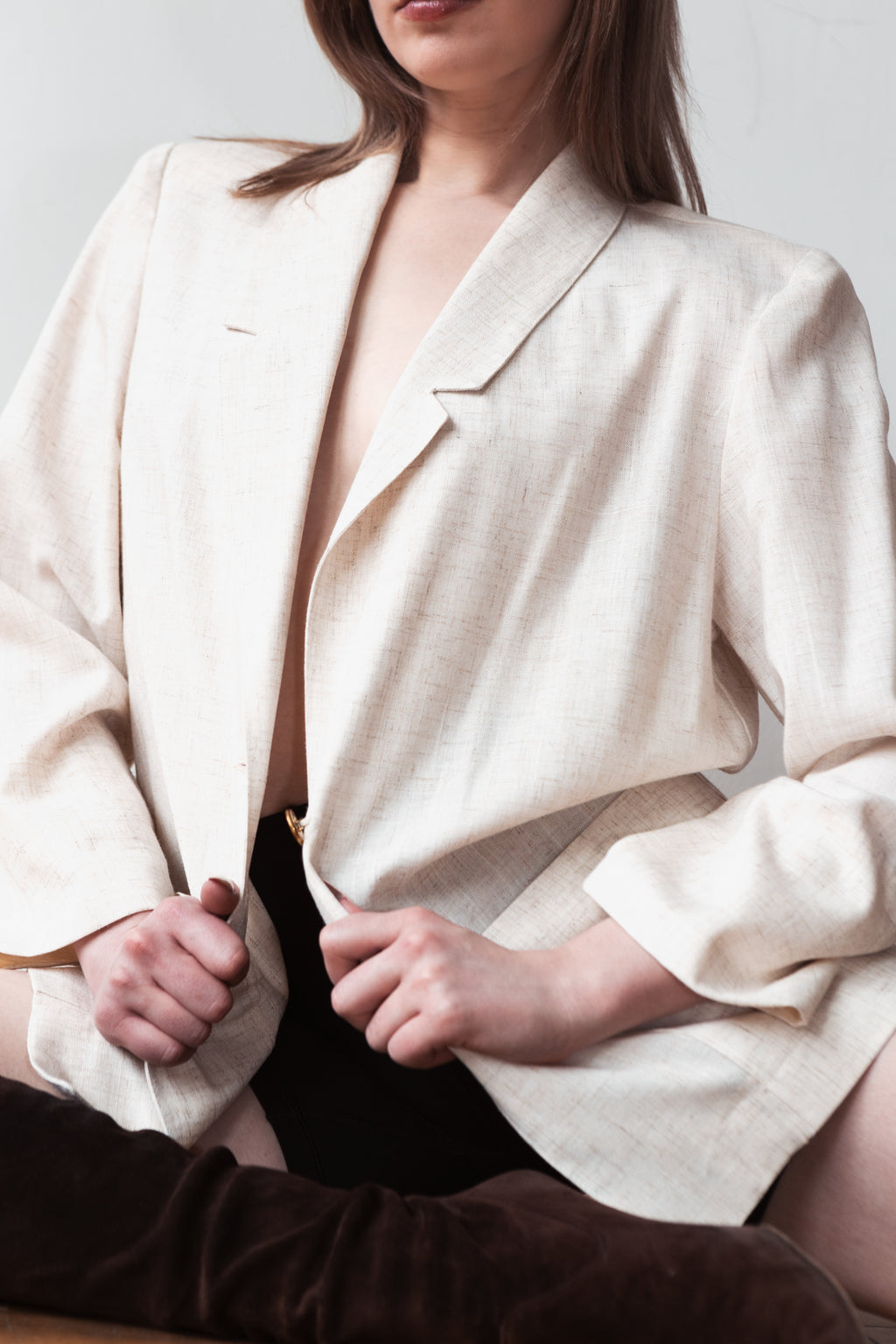 The Perfect Linen Blazer