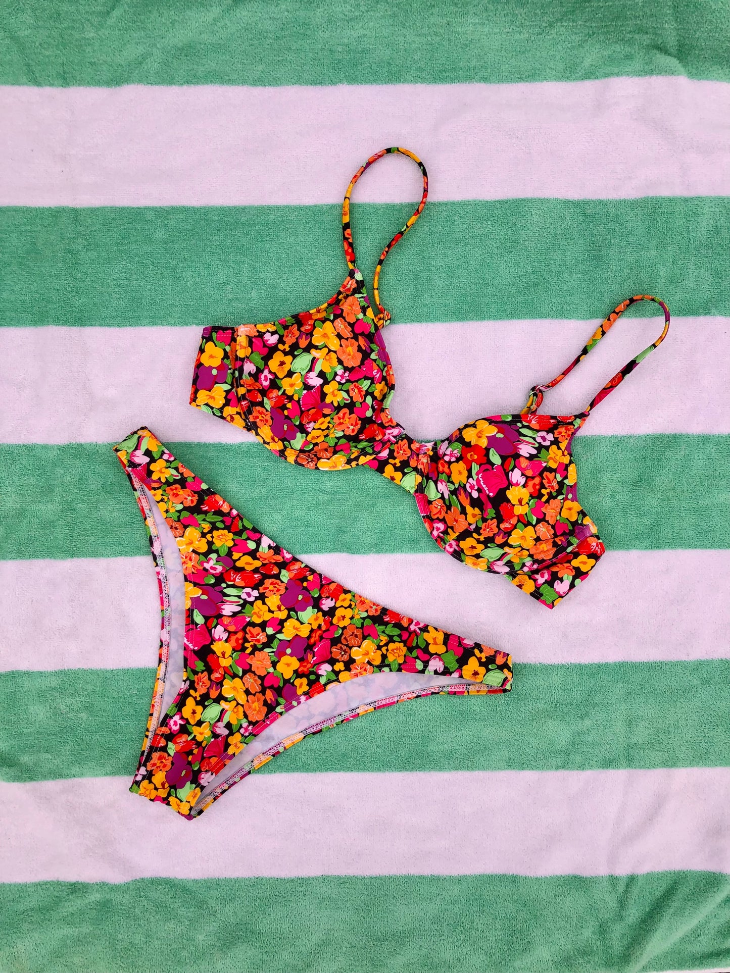 Vibrant Mini Florals Bikini