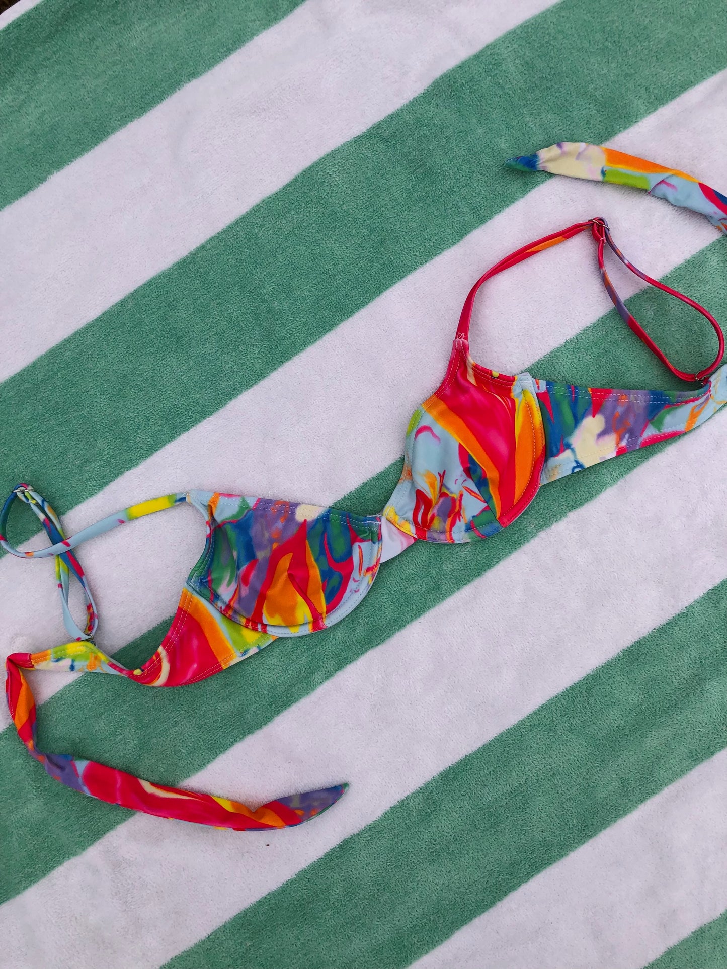 Tie-Dye Bikini Set