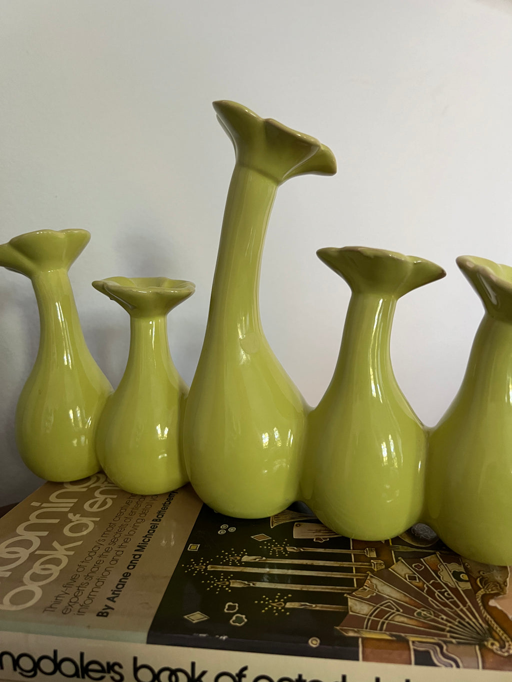 Green Flower Budvase