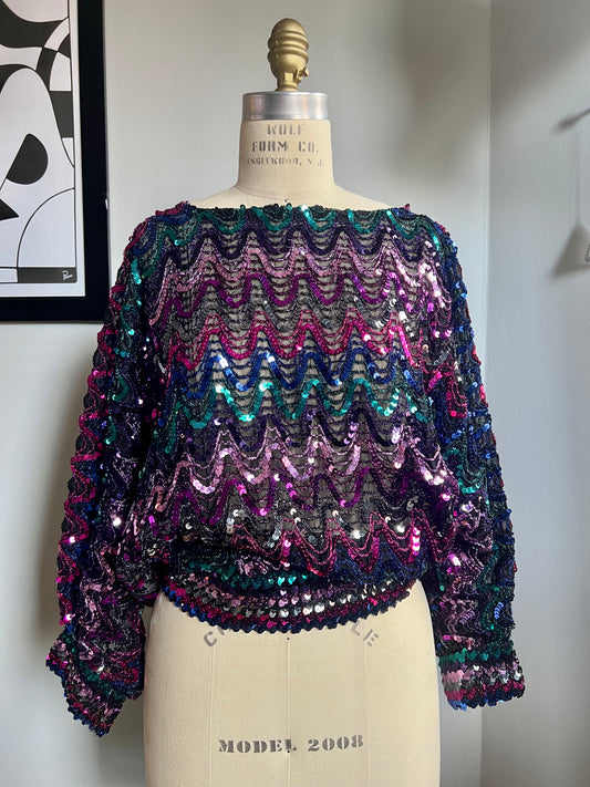 Sequin Party Top