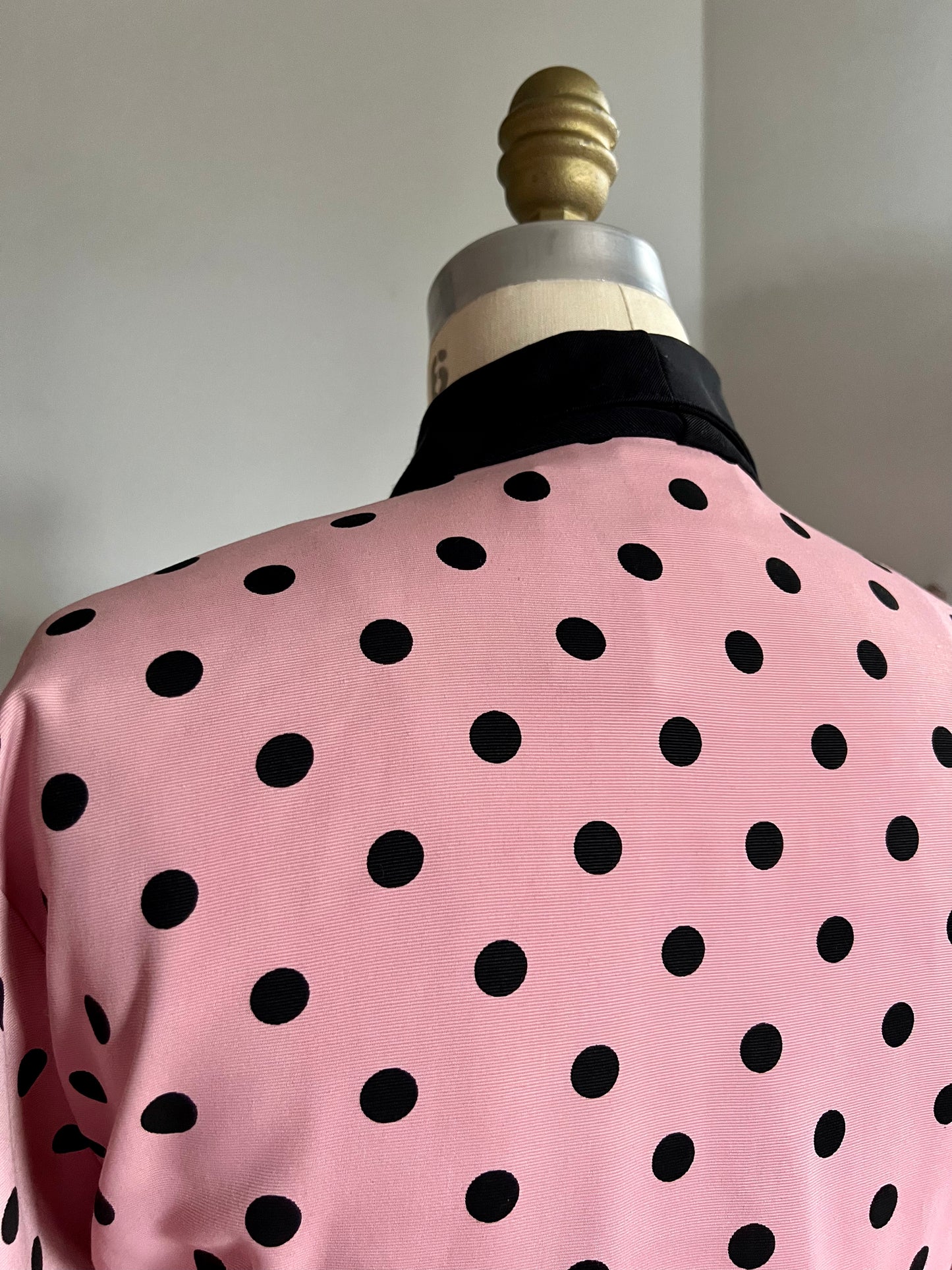 Francine Browner Polka Dot Blazer