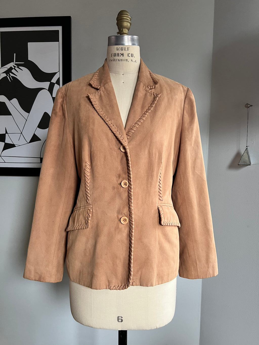 Hammerle Faux Suede Jacket