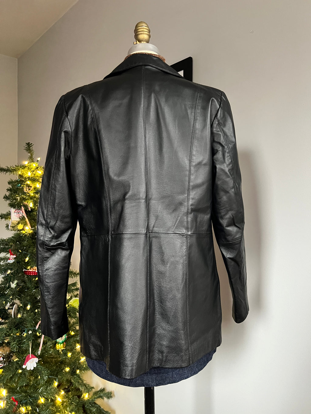 Dialougue Perfect Leather Jacket Blazer