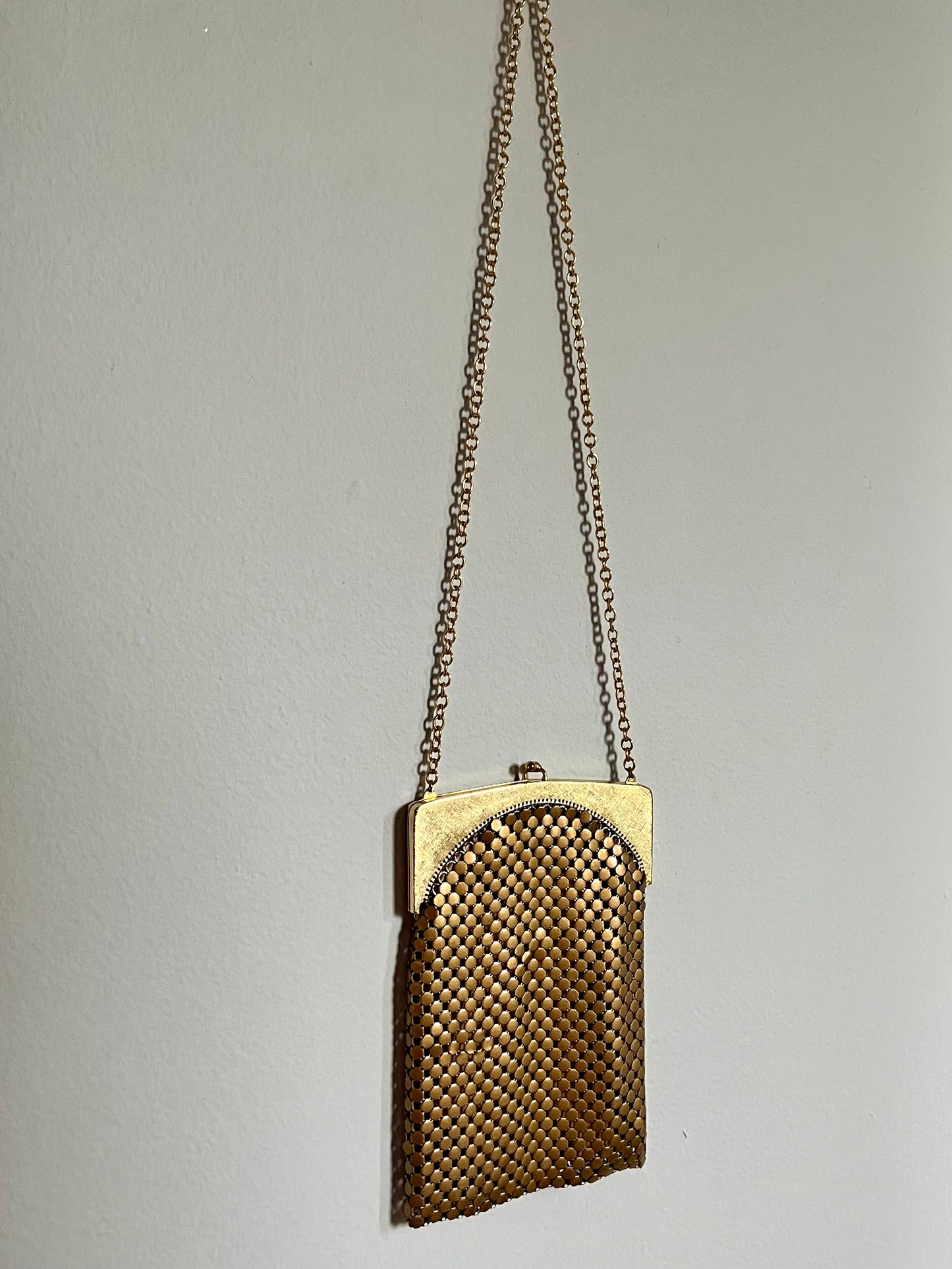 Gold Chainmail Mini Handbag