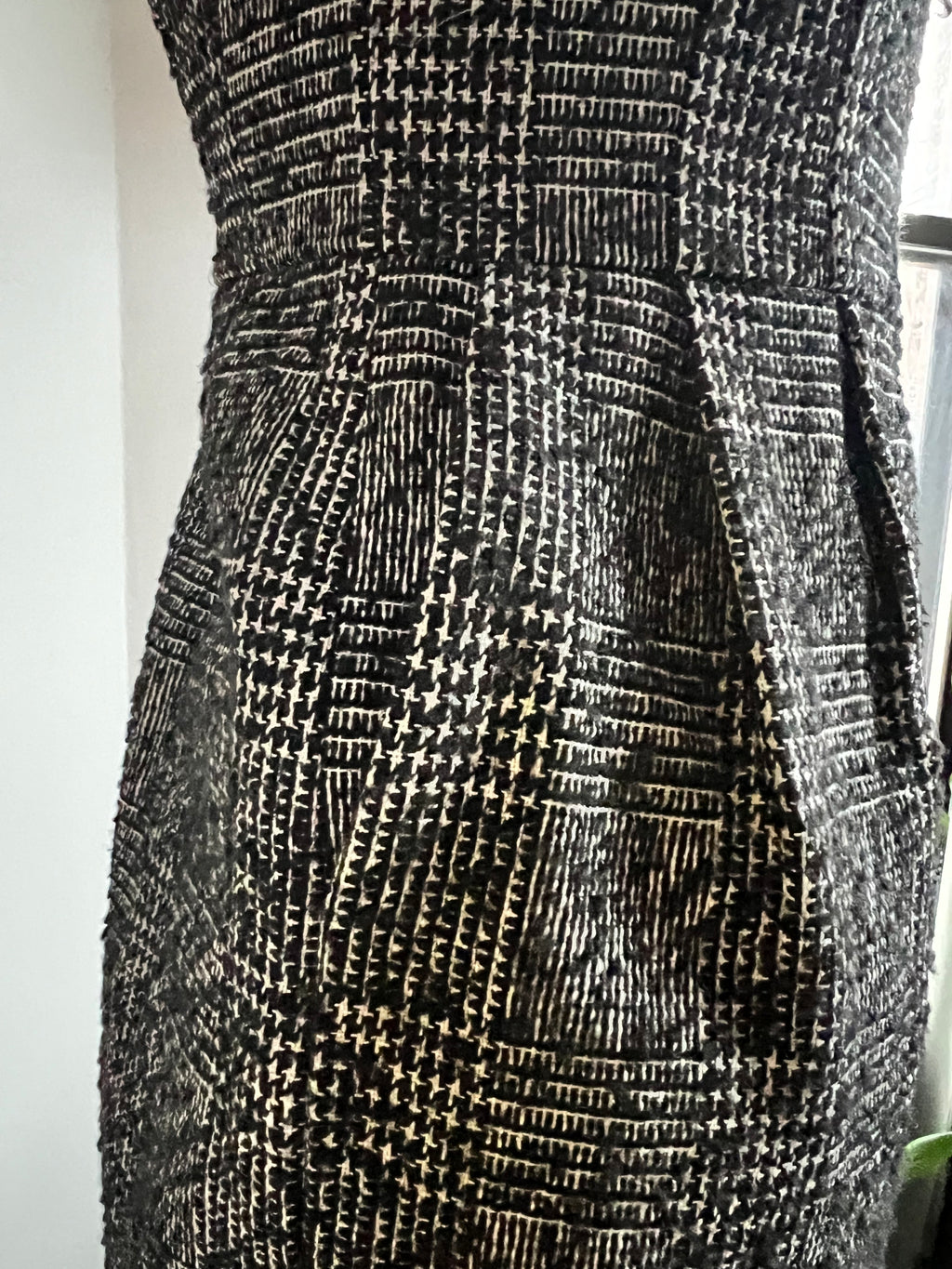 Express Design Studio Strapless Tweed Dress