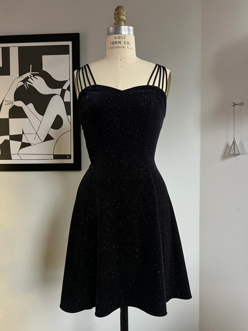 Jump Mini Velvet Holiday Dress