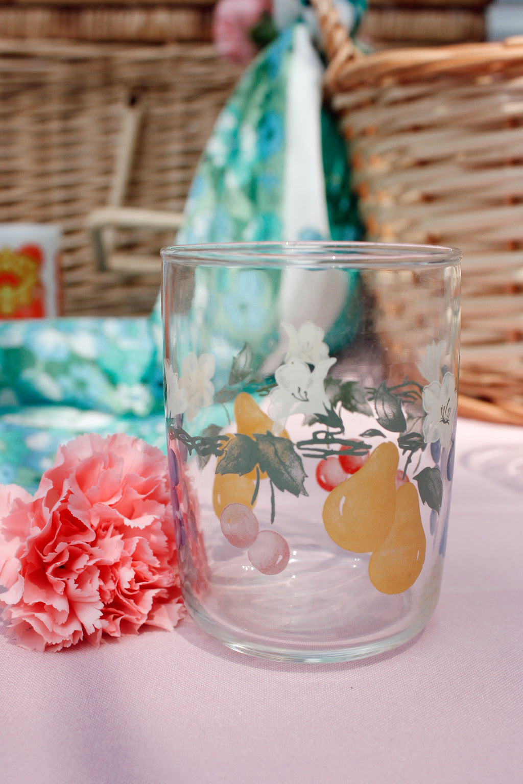 Fruit Basket Assorted Glasses